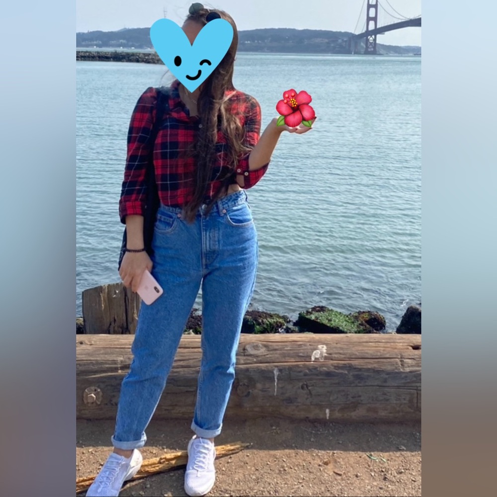Zara Mom jeans size 4